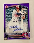 2025 Bowman Walker Jenkins Chrome Prospect Auto Purple Refractor #35/250 Twins