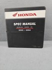Oem Honda Dealer Service Spec Manual 2000-2004 Motorcycle, Scooter, Atv