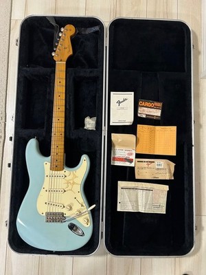 E-Gitarre Fender Stratocaster 50's Mexico 1999-2000 Daphne Blue