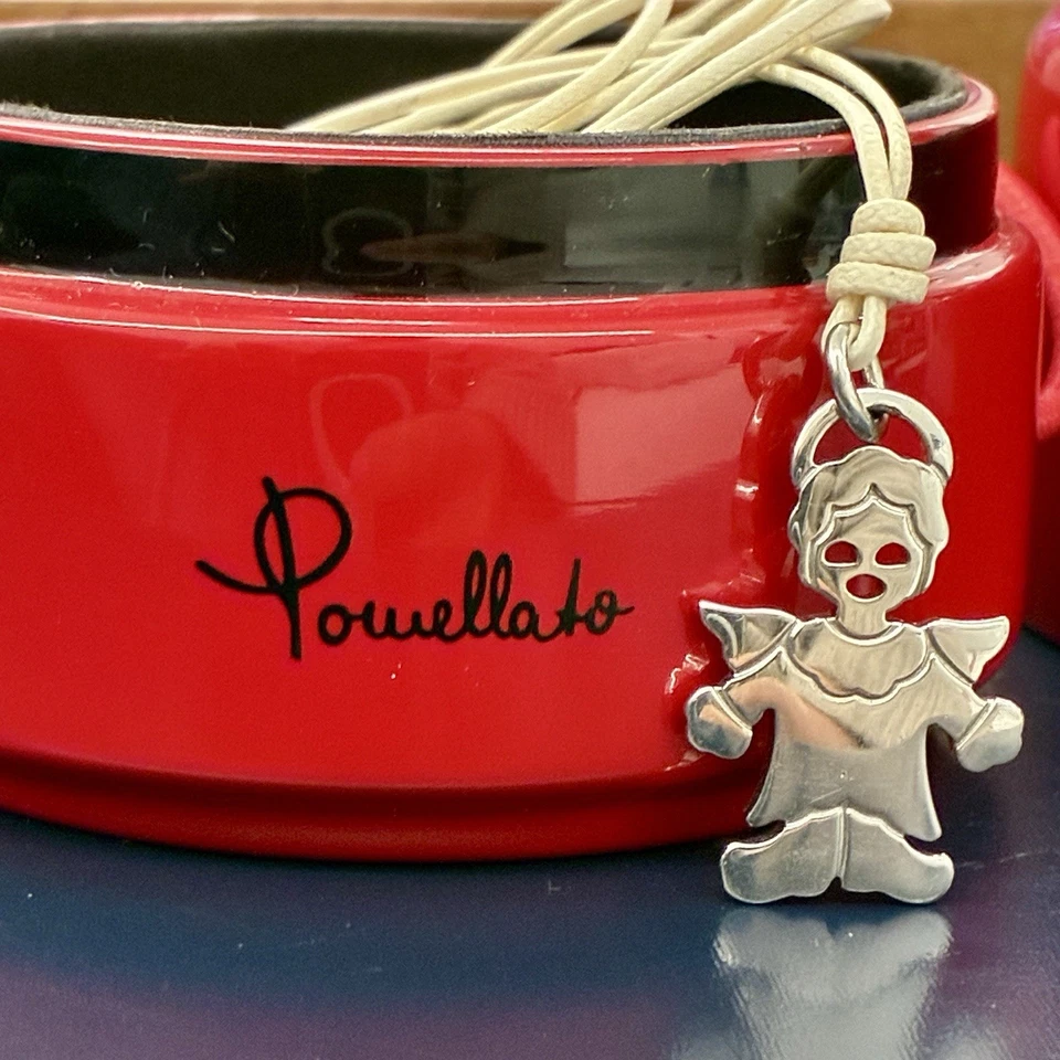 Pomellato Collana Angelo Angioletto Argento Limited Edizion Unisex Originale - Immagine 2 di 4