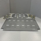 Lego Dark Bluish Gray Brick Modified 16 x 16 (69958) + Slopes + Tiles : MORE !!