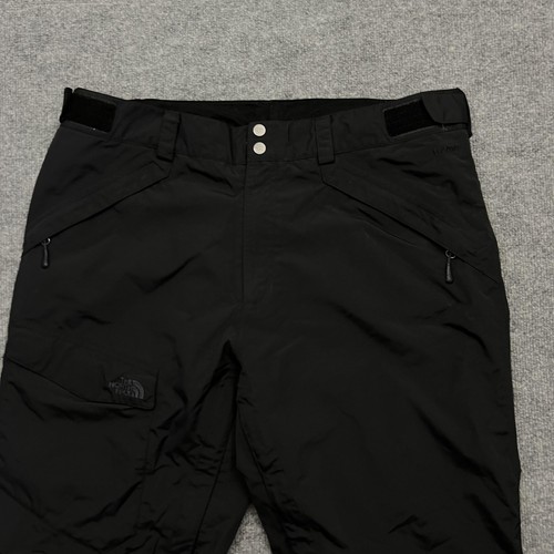 North Face HyVent Pants Mens XL Short Black Insulated Waterproof Ski Snow Winter - Picture 2 of 13