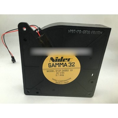 New   GAMMA32 D12F-24SS2 01 24V 0.7A 2-Wire cooling fan #zb