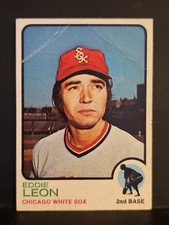 1973 Topps #287 Eddie Leon WHITE SOX