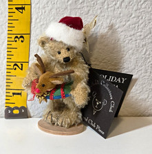 Deb Canham Holiday Santa Bear Reindeer D.C.A.D. Second Club Piece A588 Signed