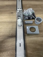 Infinity Drain S-LTIF 6536 SS 36" Low Profile Linear Drain Kit, Satin Stainless