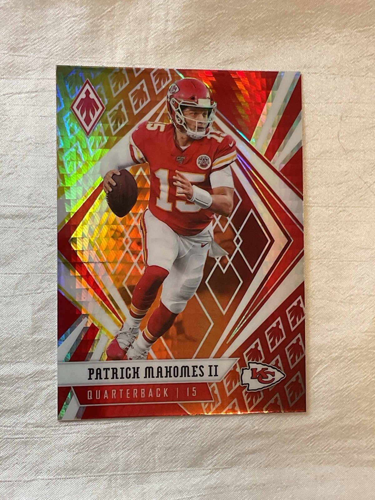 PATRICK MAHOMES ~ 2020 Panini Phoenix Card