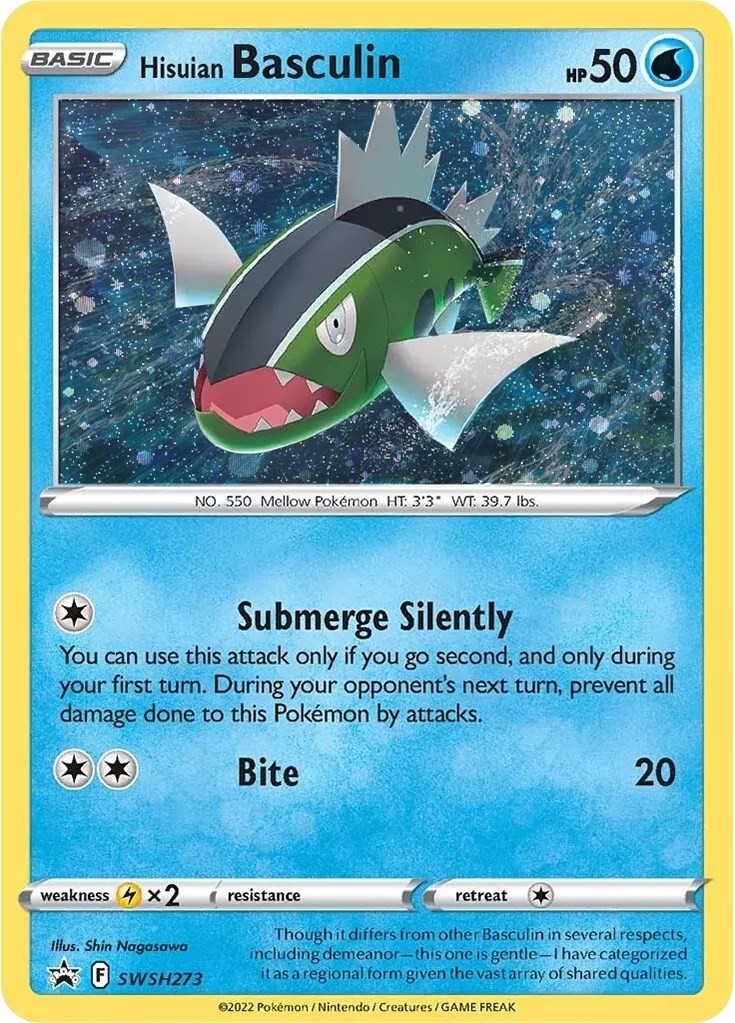 Hisuian Basculin [SWSD - SWSH273] Promo Holofoil NM
