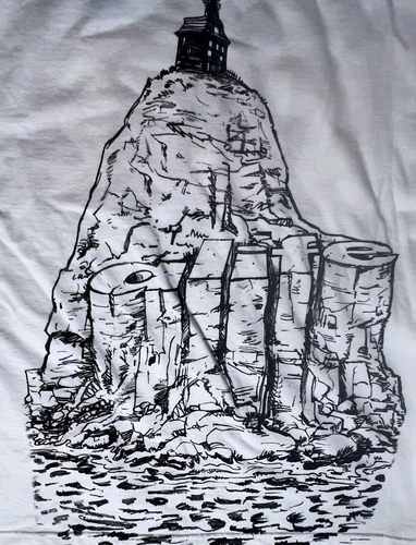 T shirt vintage Alife X Dr Revolt fabriqué aux États Unis XL Supreme DQM graffiti style main