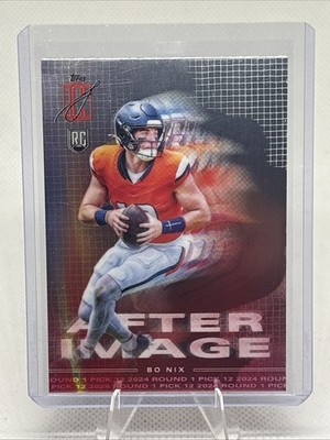 2024 Topps Signature Class - After Image Bo Nix #AI-9 (RC) Denver Broncos