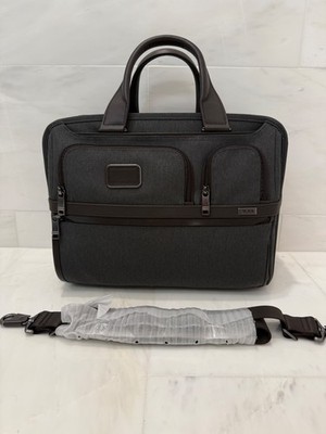 Tumi Alpha 3 Expandable Organizer Laptop Brief Retail Anthracite