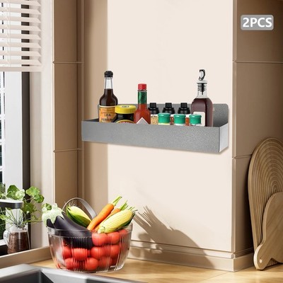 2 PCS Stainless Steel Wall Mount Bottle Rack Holder Shelf 22 Inch Bar Kitchen St