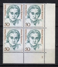 Germany 1986 Mi 1304 Sc 1480 MNH Christine Teusch, German politician. Block **