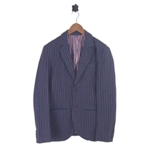 Mens Jack Wills Striped Blazer Jacket Extra Small UK 34R