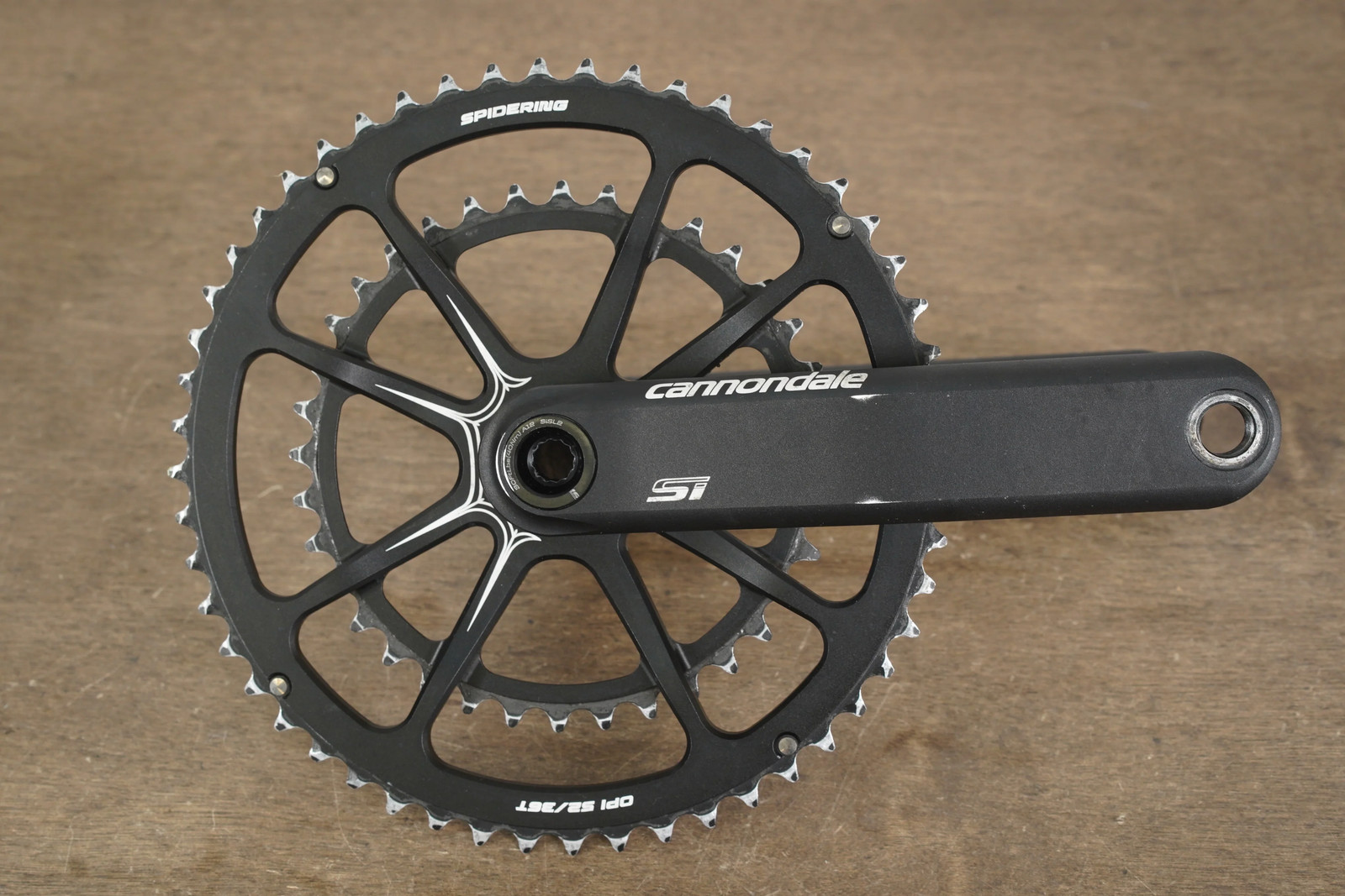172.5mm 52/36T BB30 Cannondale Si Spidering Hollowgram Road Crankset