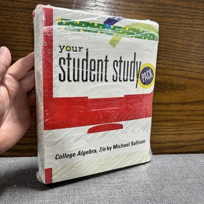 Your Student Study Pack College Algebra 7th Ed Michael Sullivan Sealed