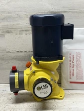 LMI Milton Roy Chemical Metering Pump SD4388P - SD43X8P w/ Lesson Motor New