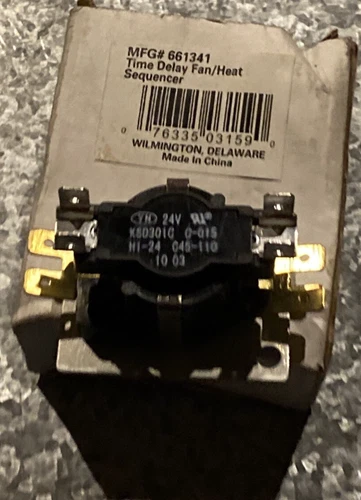 Rochester 661341 GS101 Fan Heat Sequencer (TDR) New Old Stock NIB