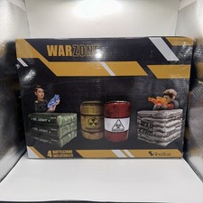 4 Battlezone Inflatables Warzone NinoStar Paintball Props NEW OPEN BOX See Photo