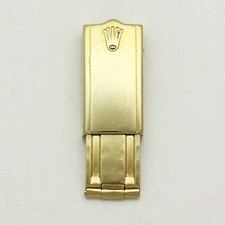 Rolex Genuine Vintage 14K Yellow Gold Ladies 10.5mm Folding Clasp / Buckle
