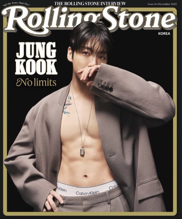 Rolling stone UK Korea Japan Magazine 2026 February BTS Jungkook