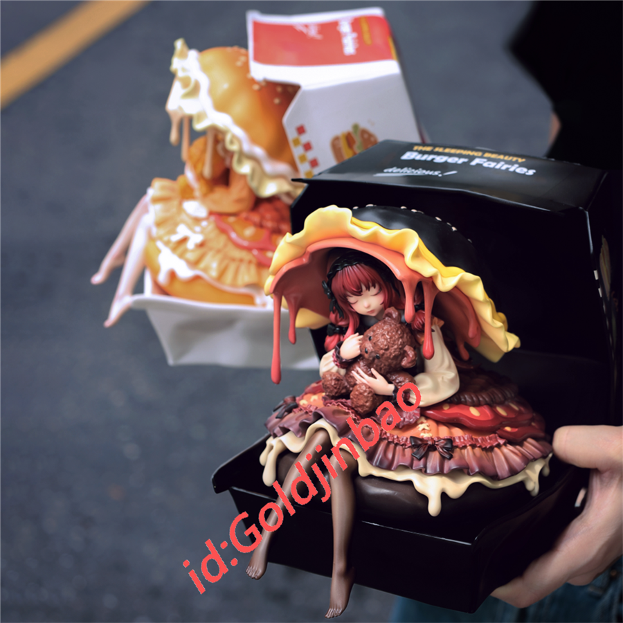 The Sleeping Beauty Burger Fairies Model Pre-order PU With
