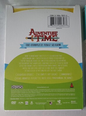 Adventure Time DVD - Complete Season 1 and 2 - Tested