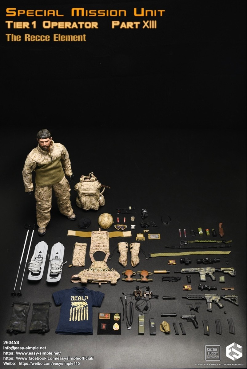 その他 EasySimple SMU Tier1 Operator Part XIII 1:6 Easy & Simple SMU Tier1 Operator Part XIII The Recce