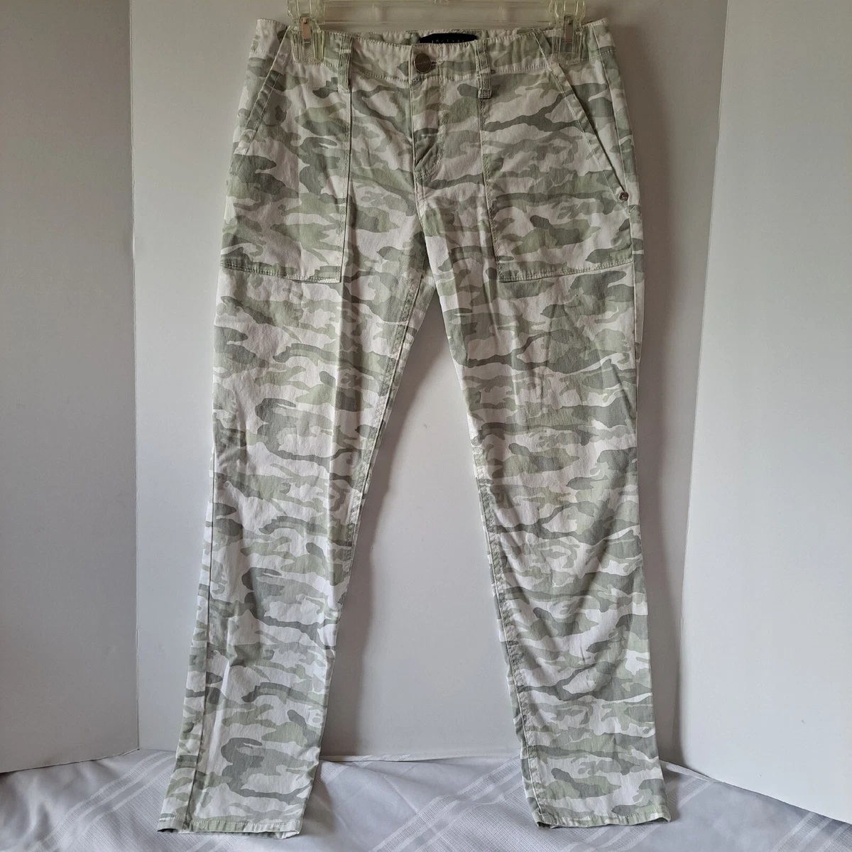 Sanctuary Spring Camo Relaxed Peace Pants Bleached Camo Womens