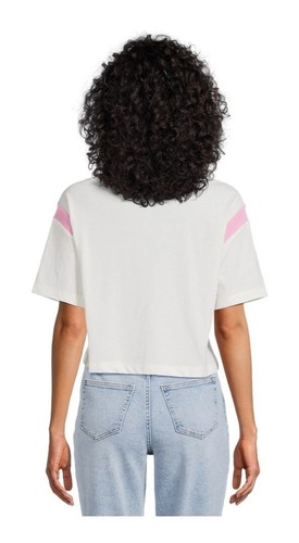 Peanuts Juniors' Skimmer Graphic Short Sleeve Tee, Winter White, Size XXL/New - Picture 8 of 9