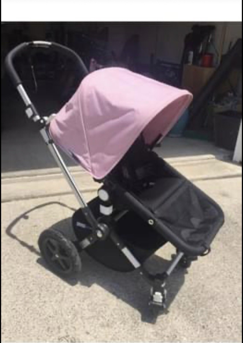 bugaboo comeleon3 バガブー カメレオン3 ベビーカー ピンク バガブー カメレオン 3 ソフトピンクサンキャノピー、ブラック