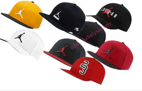 Nike Jordan Pro Cappello O LEGACY91 Jumpman Snapback Ricamato Toppa Logo - Foto 1 di 83