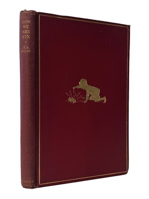 Jetzt sind wir sechs von A. A. Milne 1927 ERSTAUSGABE ERSTABDRUCK Original Tuch
