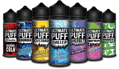 Ultimate Puff E-Liquid Vape Juice Best Series Available 0mg 100ml