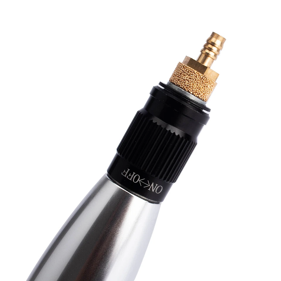 Mini kit de amoladora de troqueles de aire micro ultrasónico máquina pulidora herramienta de aire 10 archivos - Imagen 3 de 4