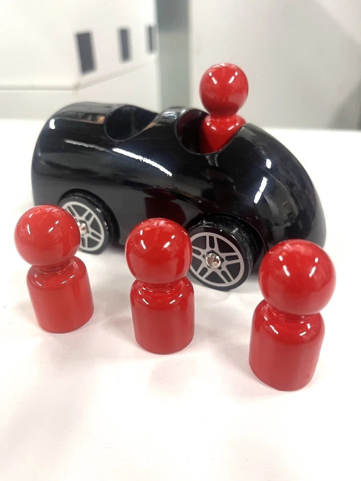 Playsam XBUS 12664 Madera lacada Hecho a Mano en Suecia/Nuevo en Caja Foto 3 de 4