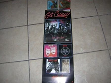 MOTLEY CRUE PROMO POSTER GET CRUED 1987 GIRLS GIRLS GIRLS VINTAGE NIKKI SIXX