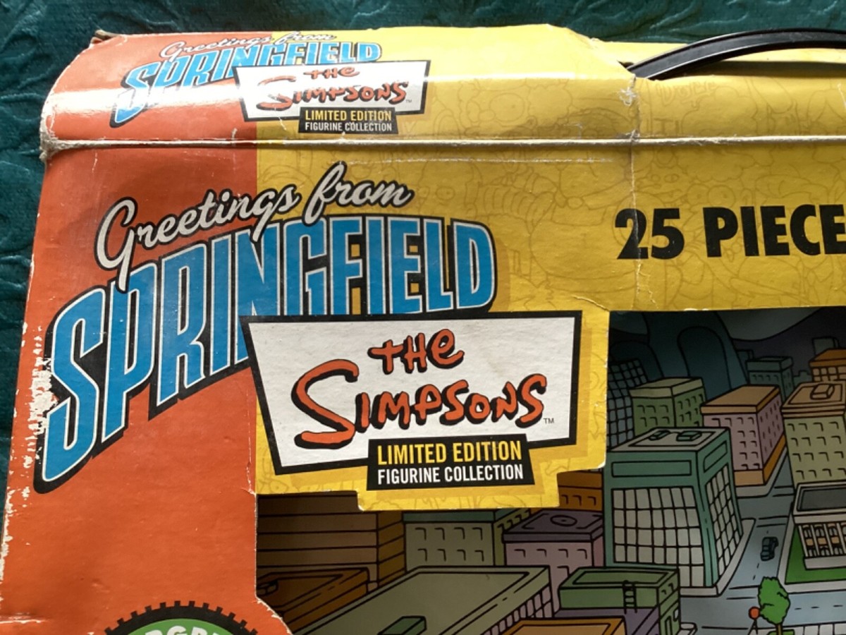 Greetings from Springfield. The Simpsons - X25 Figure Collectors