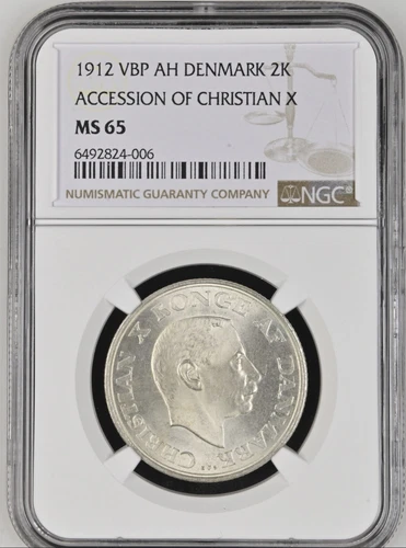DENMARK 2 kroner 1937 NGC MS 65, Mislabeled By NGC!