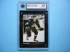1993/94 PINNACLE NHL HOCKEY CARD #320 PAVEL BURE KSA 10 GEM MINT SHARP+ CANUCKS