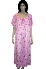 NWT PLUS SIZE LINGERIE ASSORTED PRINT LONG GOWN NIGHTGOWN 1X