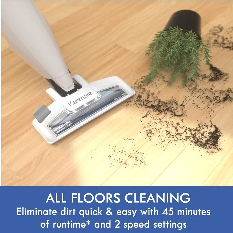 Kenmore DS Cordless Stick Vacuum Cleaner 2-in-1 Handheld HEPA VAC 45 min Runtime - Image 3 of 4