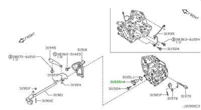 Nissan Genuine OEM Vehicle Speed Sensor JX35 QX60 AD Altima Bluebird ...