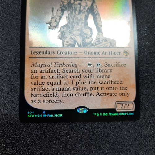 Mtg, Oswald Fiddlebender , Commander Legends D&D, Foil, Showcase , English, LP - Picture 3 of 17