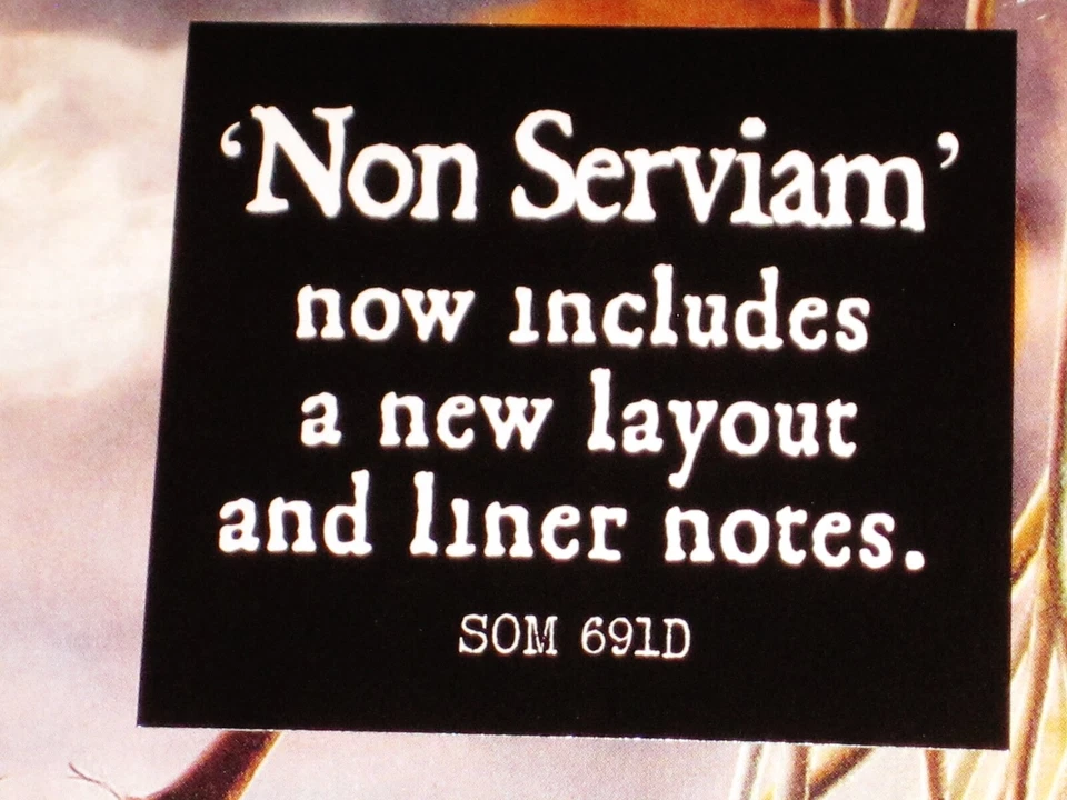 Rotting Christ: Non Serviam CD 2022 Season Of Mist USA SOM 691D Digipak NEW - Image 2 of 3