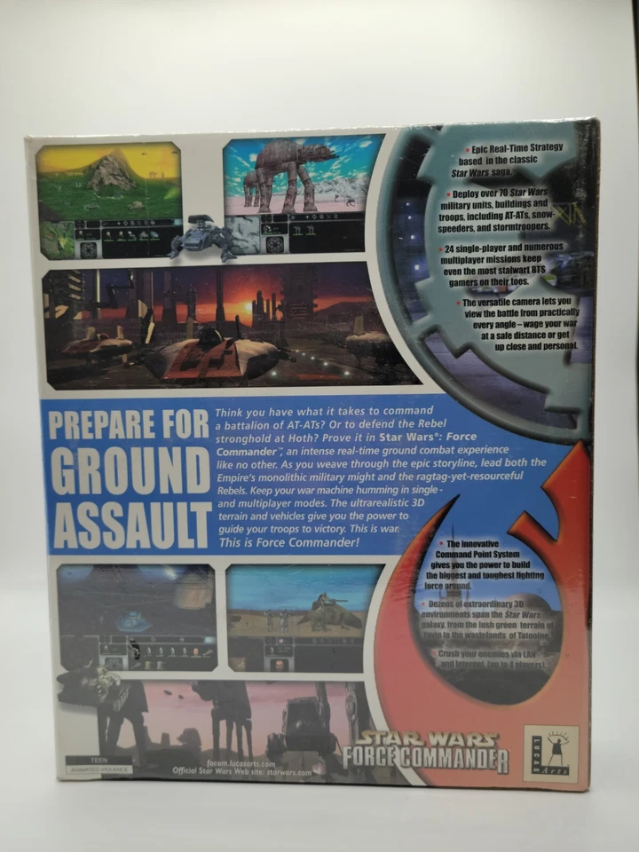 Sealed big box star wars force commander pc - Image 2 of 4
