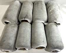 Silk City Fibers Slinky Rayon Cone Silver 3316 003AT (8-Pack, Damaged Spools)