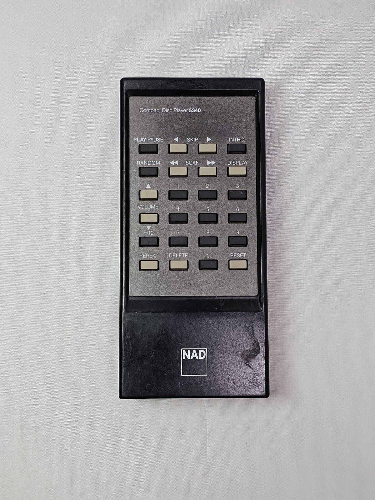 Vintage NAD Remote Control For Compact Disc Player 5340
