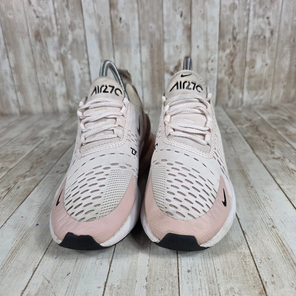 Nike Air Max 270 Running Shoes Athletic Sneakers Pink Black Womens 5.5 - Image 4 of 4