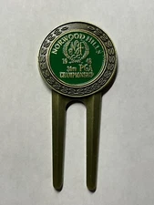 Rare 1948 PGA Championship Divot Tool & 1" Coin Golf Marker - Ben Hogan Winner!